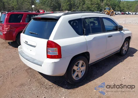 2007 Jeep Compass Sport z USA, uszkodzony, nr VIN 1J8FF47W27D583287